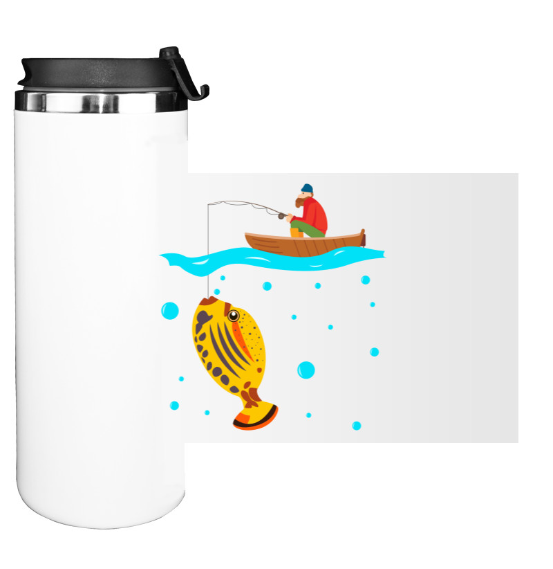 Water Bottle on Tumbler - Big Fish - Mfest