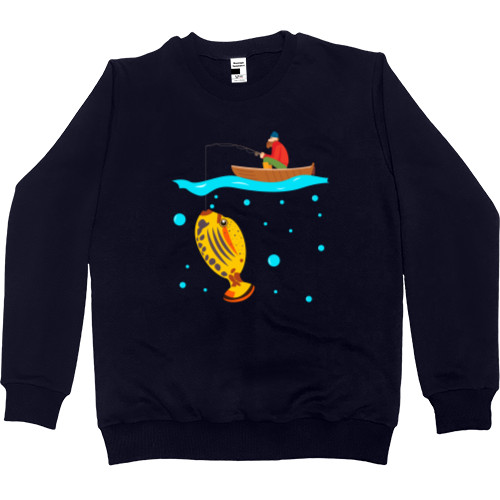 Men’s Premium Sweatshirt - Big Fish - Mfest