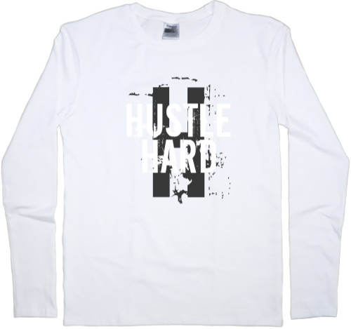 Men's Longsleeve Shirt - Hustle Hard - Mfest