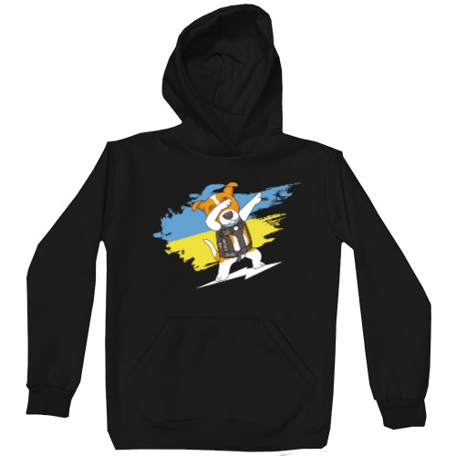 Kids' Premium Hoodie - Пёс собака Патрон, Патрон Сапёр - Dog Patron Ukraine - Mfest