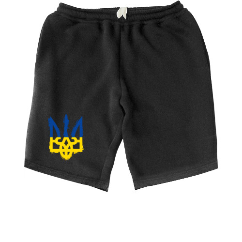 Men's Shorts - Герб Украины Сине-Жёлтый - Mfest