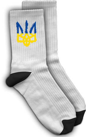 Socks - Герб Украины Сине-Жёлтый - Mfest