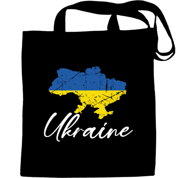 Эко-Сумка для шопинга - Ukraine Map, Карта Украины - Mfest