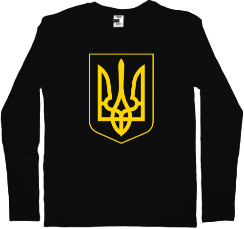 Kids' Longsleeve Shirt - Классический Герб Украины - Mfest