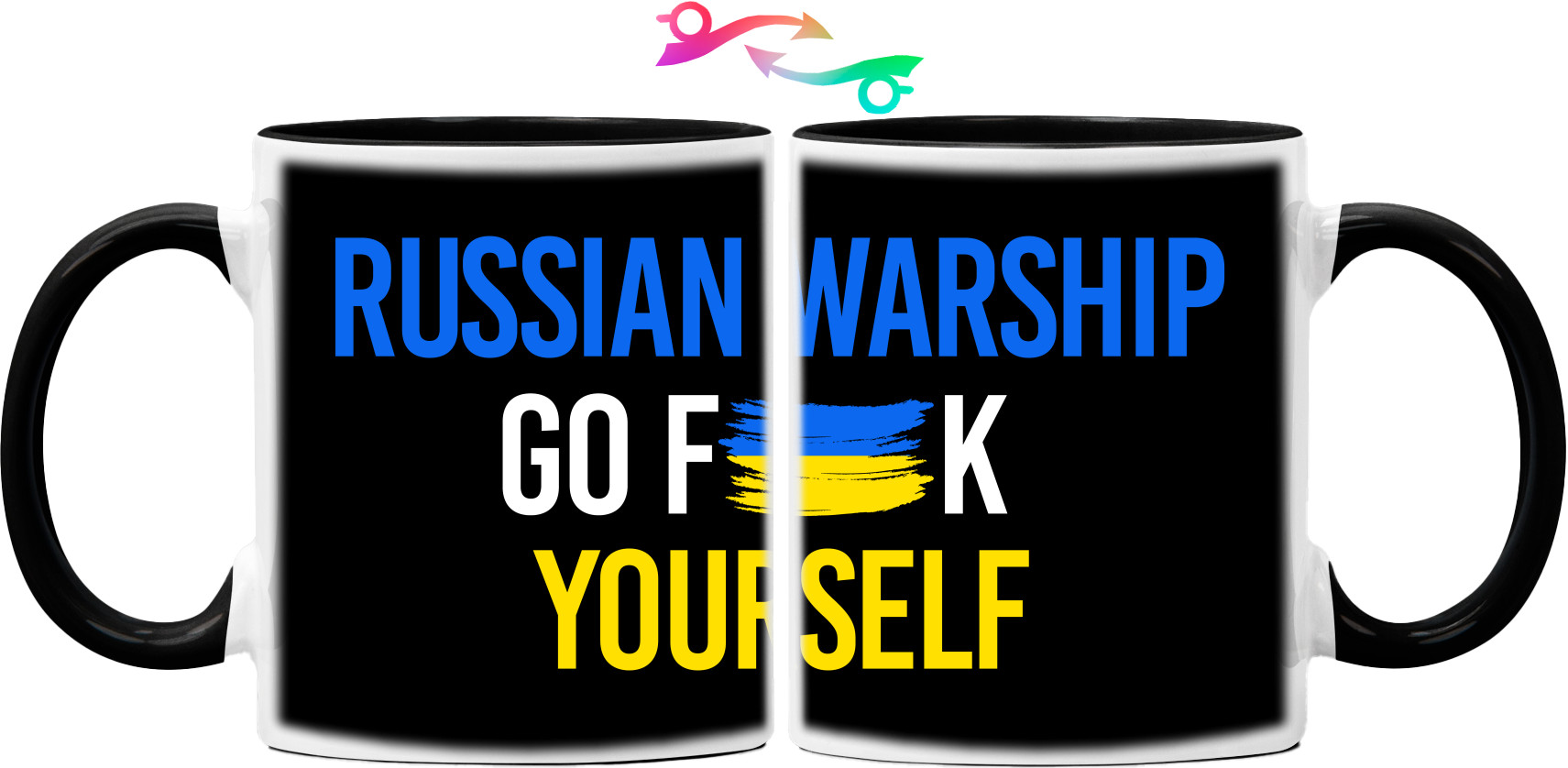 Кружка - ussian Warship Go Fuck Yourself, Русский Корабль иди нах*й - Mfest