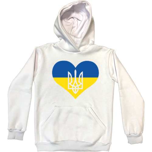 Kids' Premium Hoodie - Сердце Украины Герб - Mfest