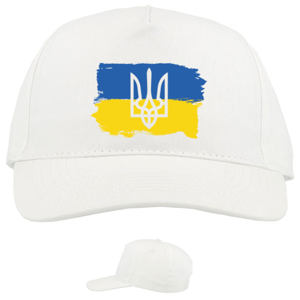 Baseball Caps - 5 panel - Флаг Украины и Герб Украины - Mfest