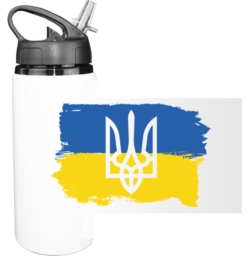 Флаг Украины и Герб Украины