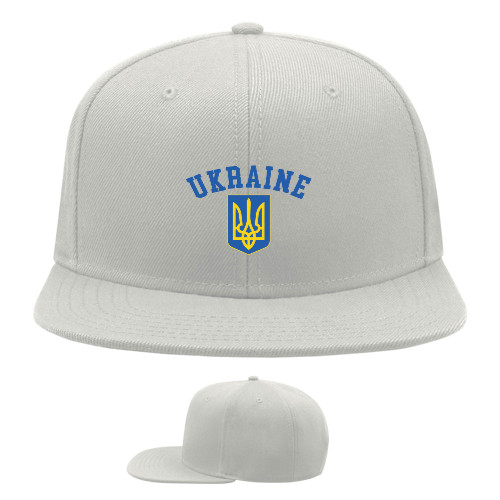 Snapback Baseball Cap - Ukraine, Герб Украины - Mfest