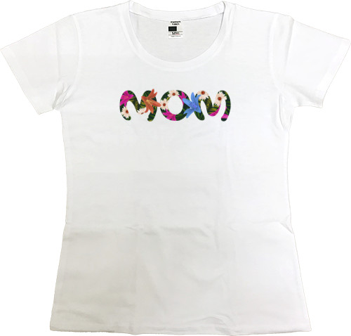 Women's Premium T-Shirt - Мама 8 марта - Mfest