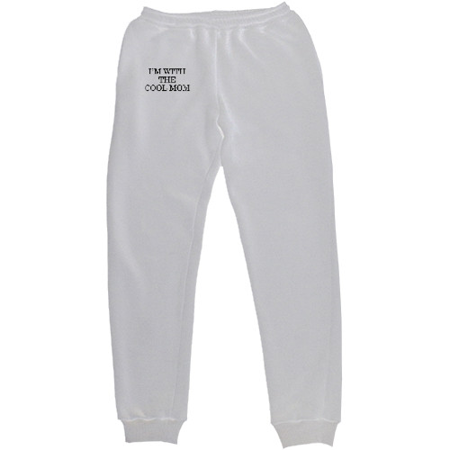 Men's Sweatpants - Я с крутой мамой - Mfest