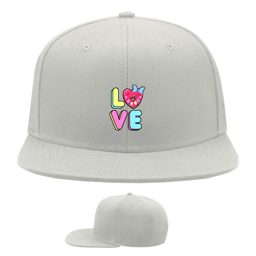 Snapback Baseball Cap - Love donut - Mfest