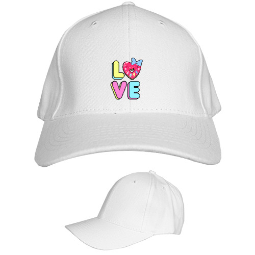 Kids' Baseball Cap 6-panel - Love donut - Mfest