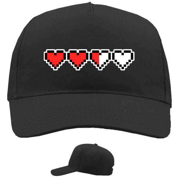 Pixel hearts