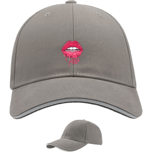 Sandwich Baseball Cap - Love you lips - Mfest