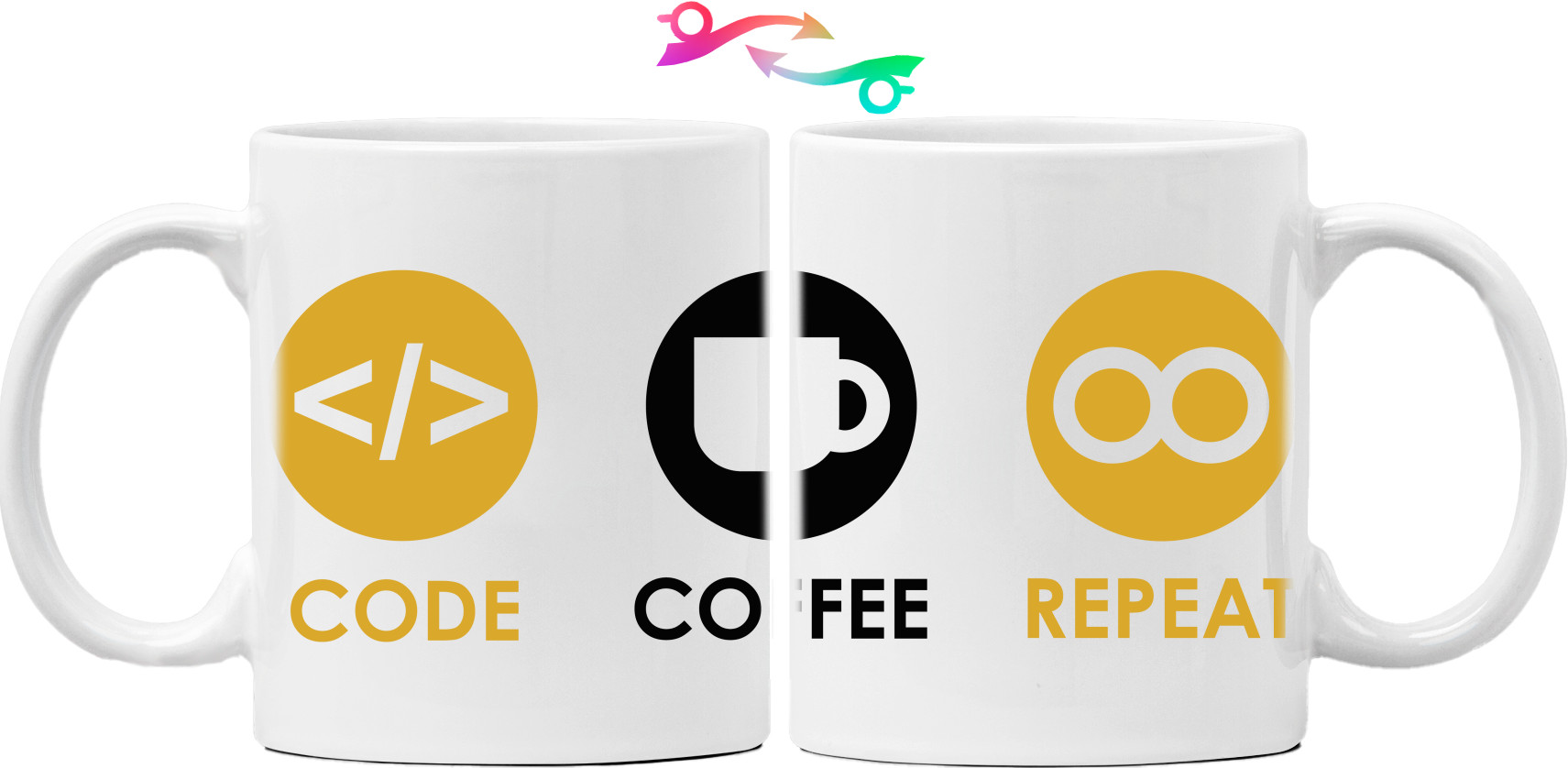 Mug - Code Coffee Repeat - Mfest