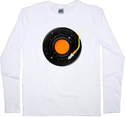 Men's Longsleeve Shirt - Виниловая пластинка - Mfest