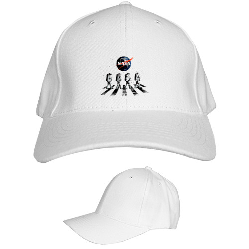 Kids' Baseball Cap 6-panel - Космонавты Наса - Mfest