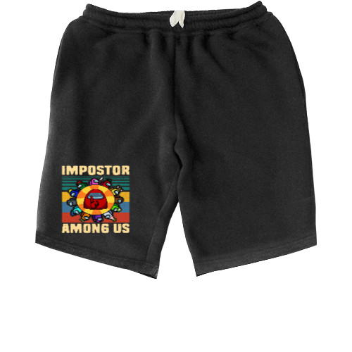 Men's Shorts - Impostor Among Us - Mfest