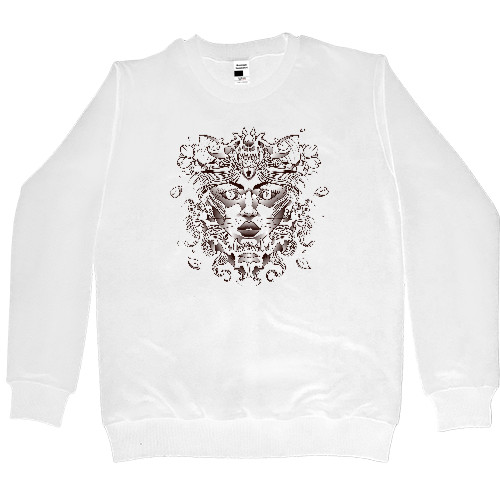 Kids' Premium Sweatshirt - девушка кошка среди цветов - Mfest