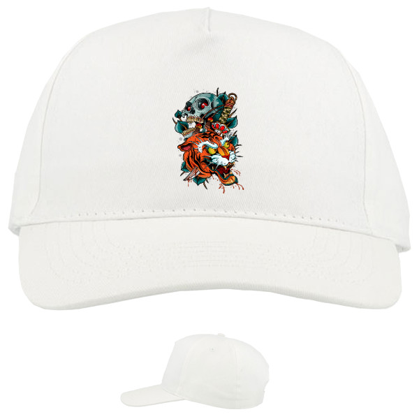 Baseball Caps - 5 panel - маска японского демона тигра - Mfest