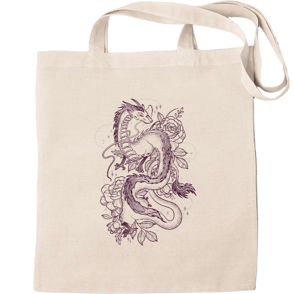 Tote Bag - китайский дракон - Mfest