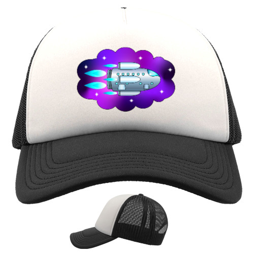 Trucker Cap - Космический корабль - Mfest