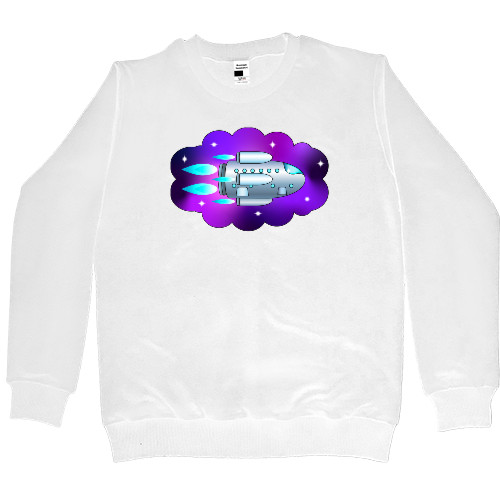 Kids' Premium Sweatshirt - Космический корабль - Mfest