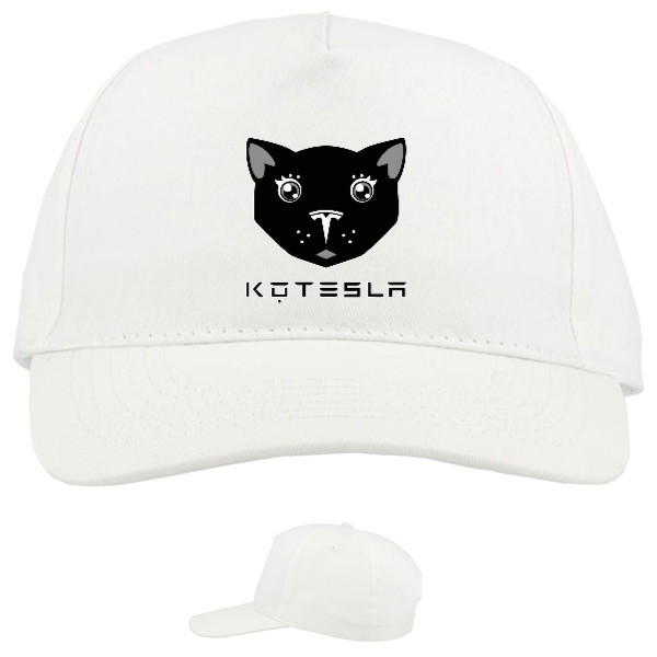 Baseball Caps - 5 panel - КоТесла - пародия на лого TESLA - Mfest