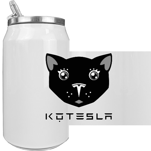 Aluminum Can - КоТесла - пародия на лого TESLA - Mfest