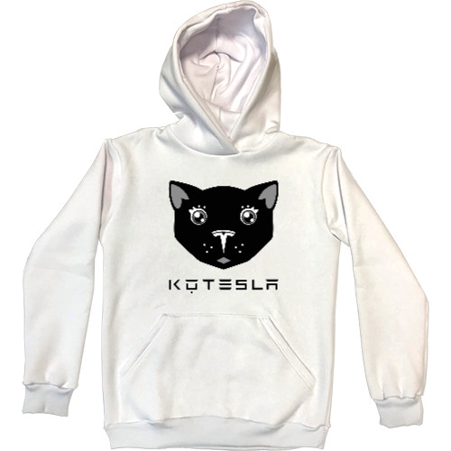 Kids' Premium Hoodie - КоТесла - пародия на лого TESLA - Mfest