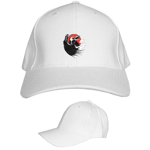 Kids' Baseball Cap 6-panel - CROW/ВОРОН - Mfest