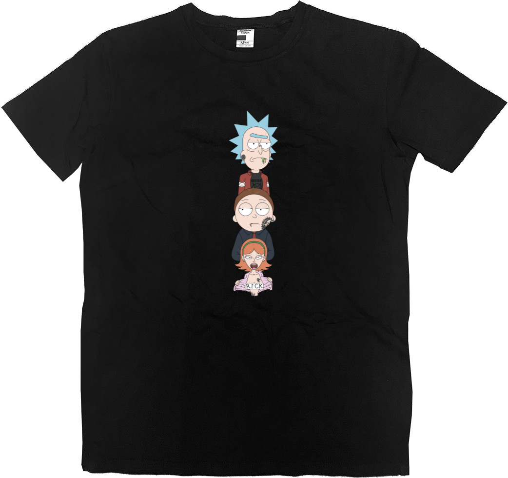 Men’s Premium T-Shirt - RICK&MORTY/РИК И МОРТИ - Mfest