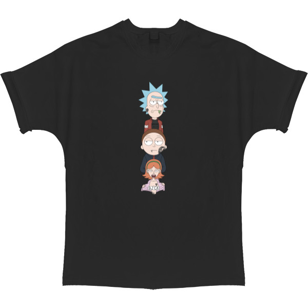 T-shirt Oversize - RICK&MORTY/РИК И МОРТИ - Mfest