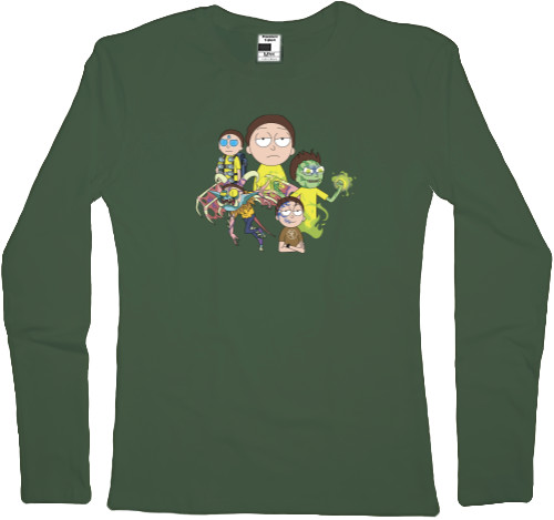 Women's Longsleeve Shirt - MORTY/МОРТИ - Mfest