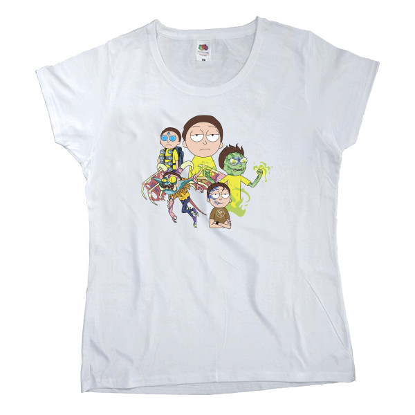 Women's T-shirt Fruit of the loom - MORTY/МОРТИ - Mfest