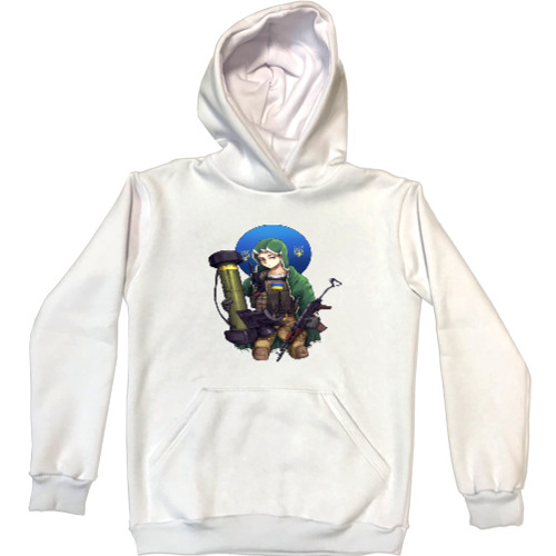 Unisex Hoodie - St Javelins Protector of Ukraine - Mfest