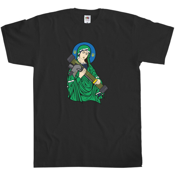 Kids' T-Shirt Fruit of the loom - Saint Javelin Protector of Ukraine - Mfest