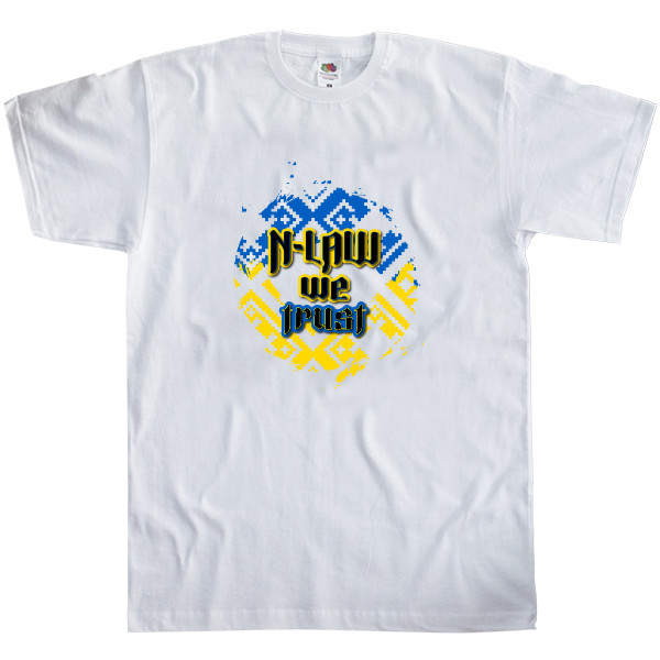 Kids' T-Shirt Fruit of the loom - N-LAW we TRUST - Mfest