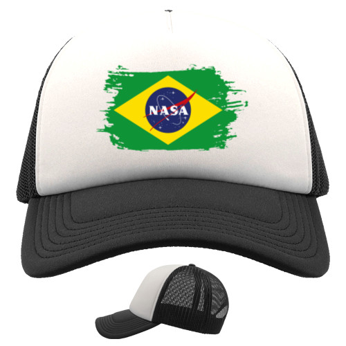 Кепка Тракер - NASA Brazil - Mfest