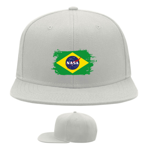 Snapback Baseball Cap - NASA Brazil - Mfest