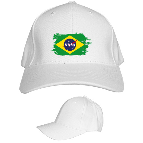 Кепка 6-панельная Детская - NASA Brazil - Mfest