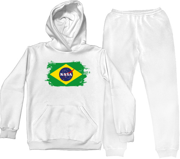 Костюм спортивный Женский - NASA Brazil - Mfest