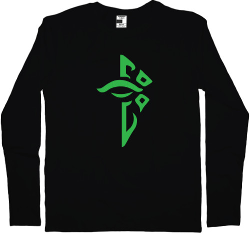 Men's Longsleeve Shirt - Ingress Enlightened - Mfest