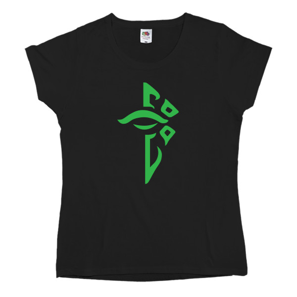 Women's T-shirt Fruit of the loom - Ingress Enlightened - Mfest