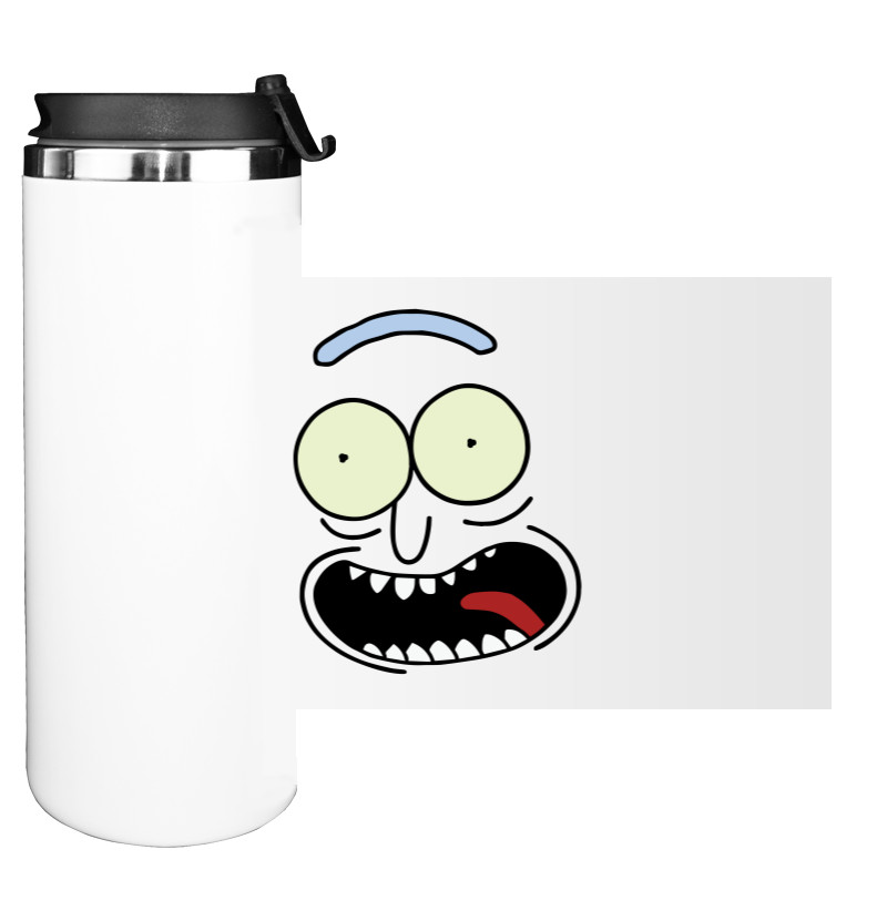 Рик и Морти - Water Bottle on Tumbler - Rick and Morty - Mfest