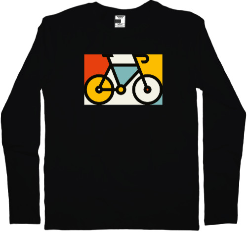 Men's Longsleeve Shirt - Ride the bike - Mfest