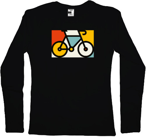 Women's Longsleeve Shirt - Ride the bike - Mfest