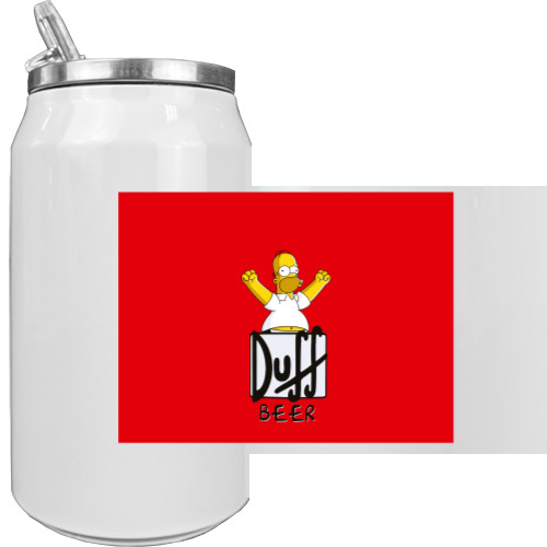 Aluminum Can - Simpsons Duff Beer - Mfest