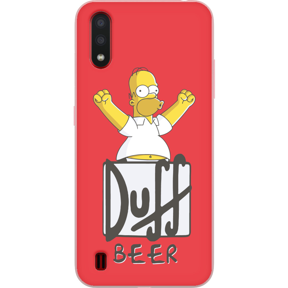 Чехол Samsung - Simpsons Duff Beer - Mfest